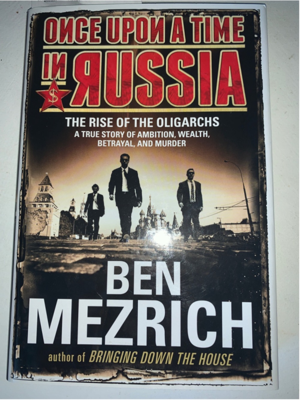 Atria Books Once Upon a Time in Russia Hardcover Book One Size Black Red